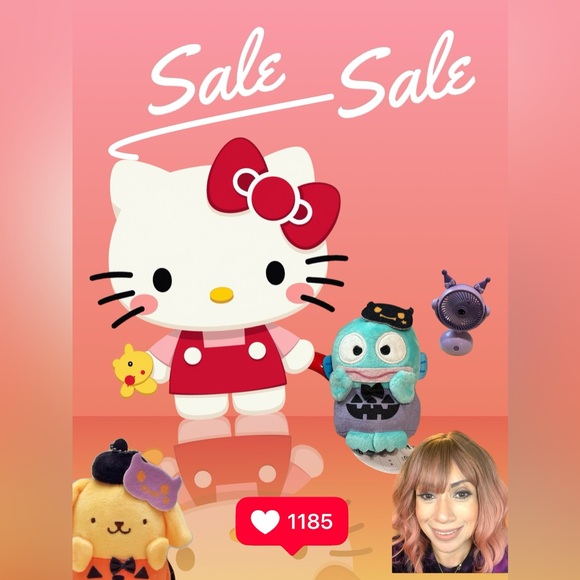 SHOW IS STARTING🔥🩷low prices on all items 🩷 Sanrio hard to finds unique items😻 - Picture 3 of 10